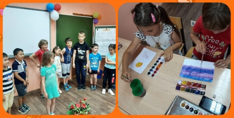 Открытие лагеря "Улыбка".