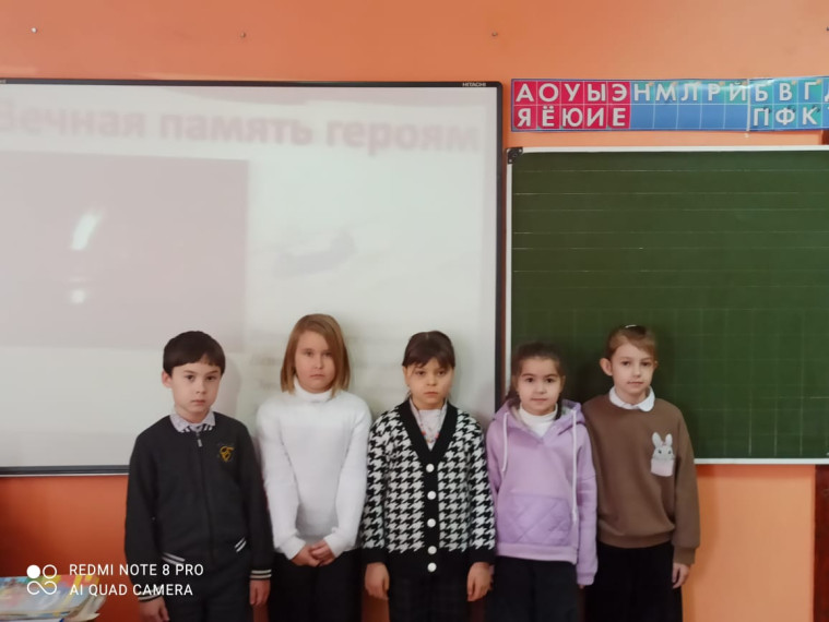 Час мужества "Афганистан наша память".